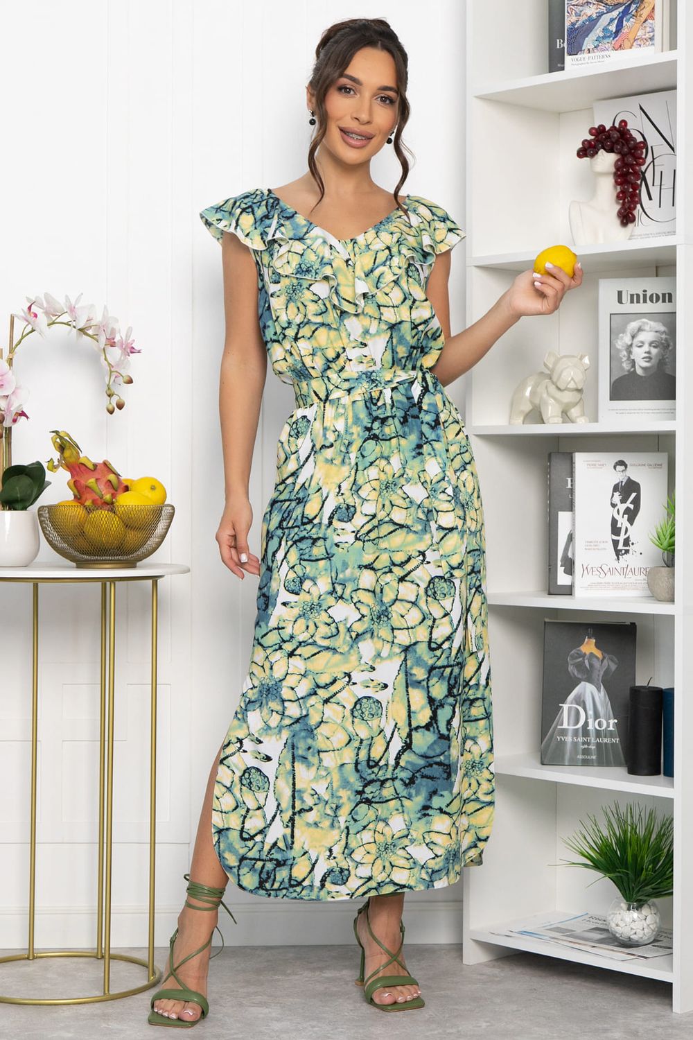 Платье Хелена (нежно-зеленое) П13925-4М LT Collection