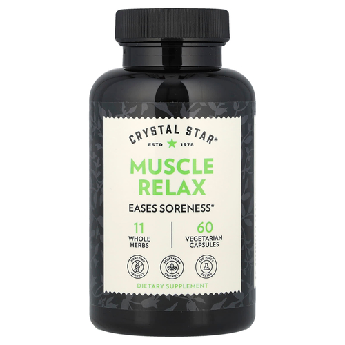 Crystal Star, Muscle Relax, 60 вегетарианских капсул