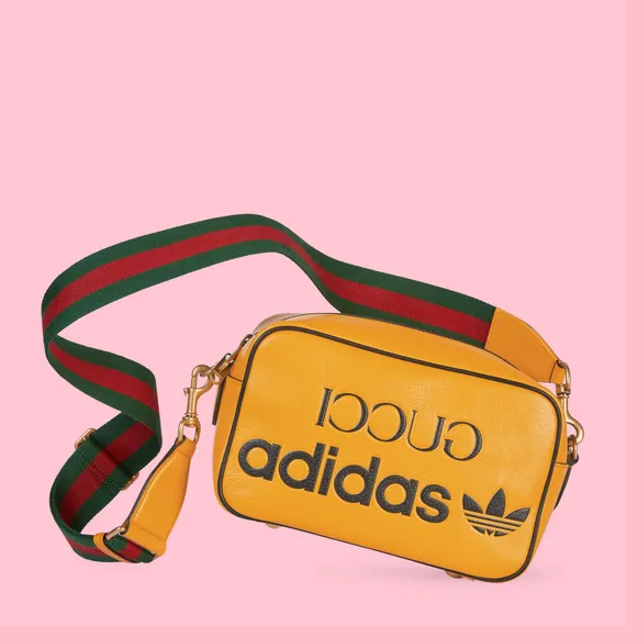 Маленькая сумка на плечо Adidas X Gucci желтый