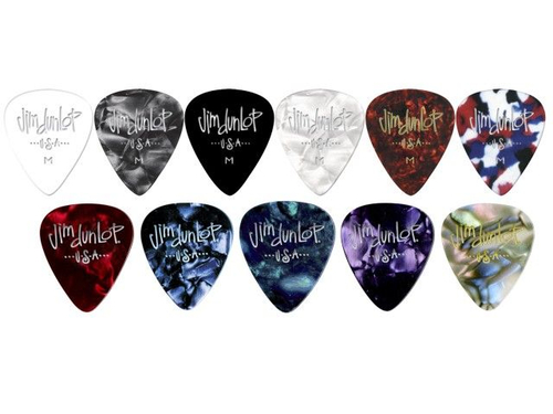 Dunlop 483003 Celluloid Black Display