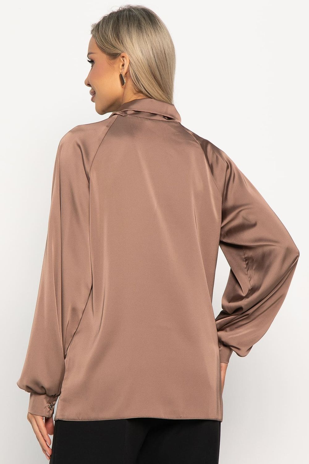 Блуза Элеонора (коричневая) Б14927-30М LT Collection