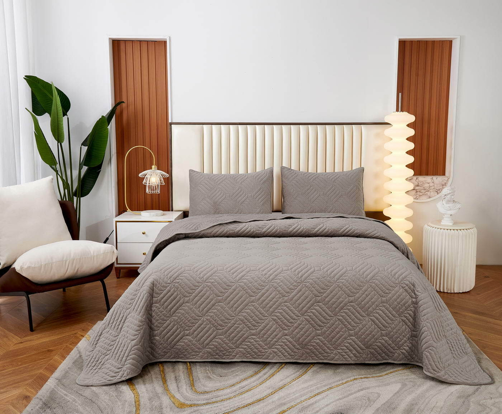 Покрывало 160x220 Sofi De MarkO Армандо пепельное