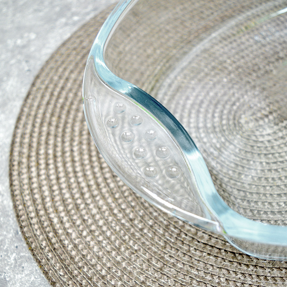 Форма жаропрочная 2л овальная с ручками, 30*21*6см, тм Appetite