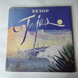 Винтажная виниловая пластинка LP ZZ Top Tejas (Германия 1981)