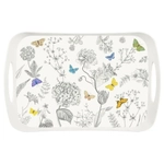 ПОДНОС С ДЕКОРОМ 412х50 ММ (белый)