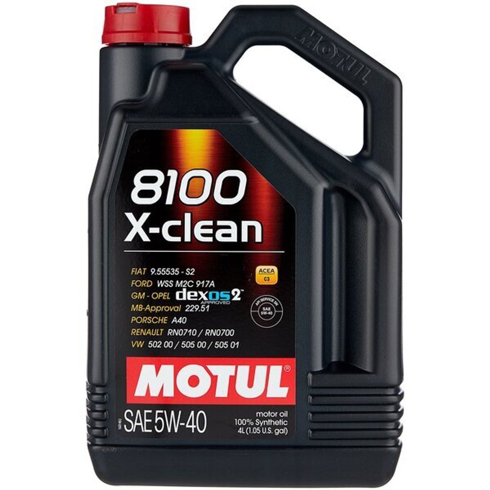 Motul 8100 X-clean 5W-40 4 л