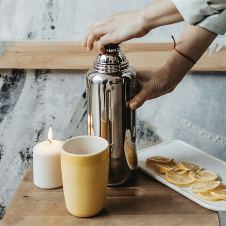 Термос Flask bobber, вакуумный, глянцевый, 1 л