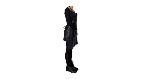 Фартук DutchDeluxes Zipper Classic Black черный