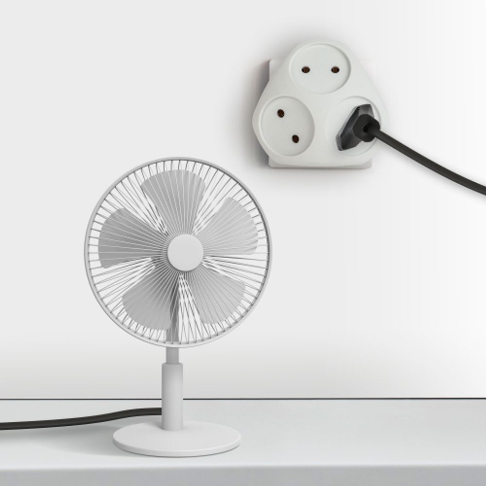 Разветвитель электрический ЭРА SPx-3-W на 3 розетки без заземления 10А белый