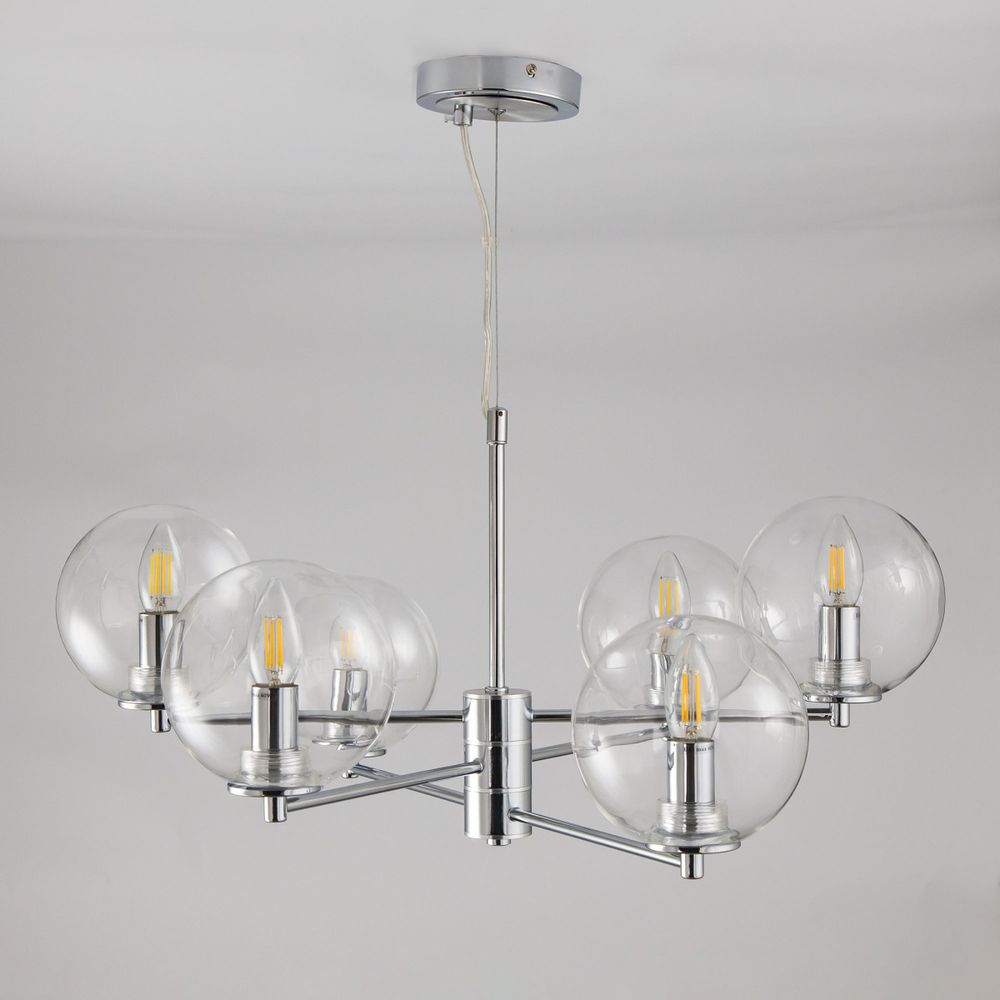 Citilux Галлен CL240161 Люстра подвесная Хром