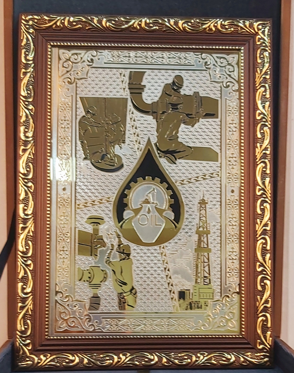 Златоустовская гравюра "Нефть"