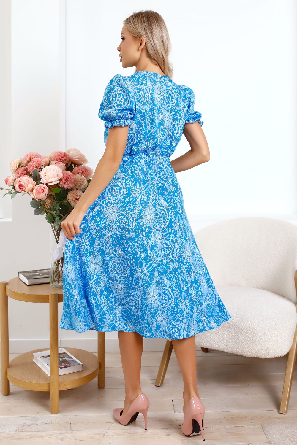 Платье Оливия (голубое) П15935-45М LT Collection
