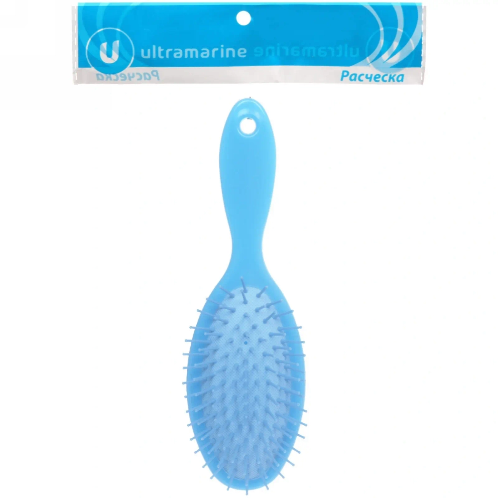 Расческа массажная «Avrora Beauty», овальная, цвет микс, однотонная, 22см