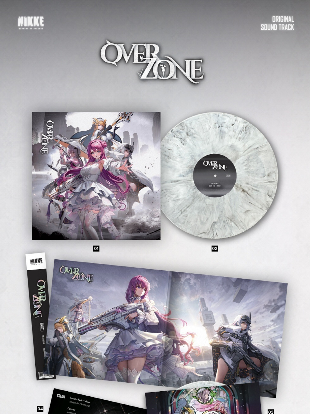 (ПРЕДЗАКАЗ) Альбом NIKKE : GODDESS OF VICTORY OST OVER ZONE Version LP