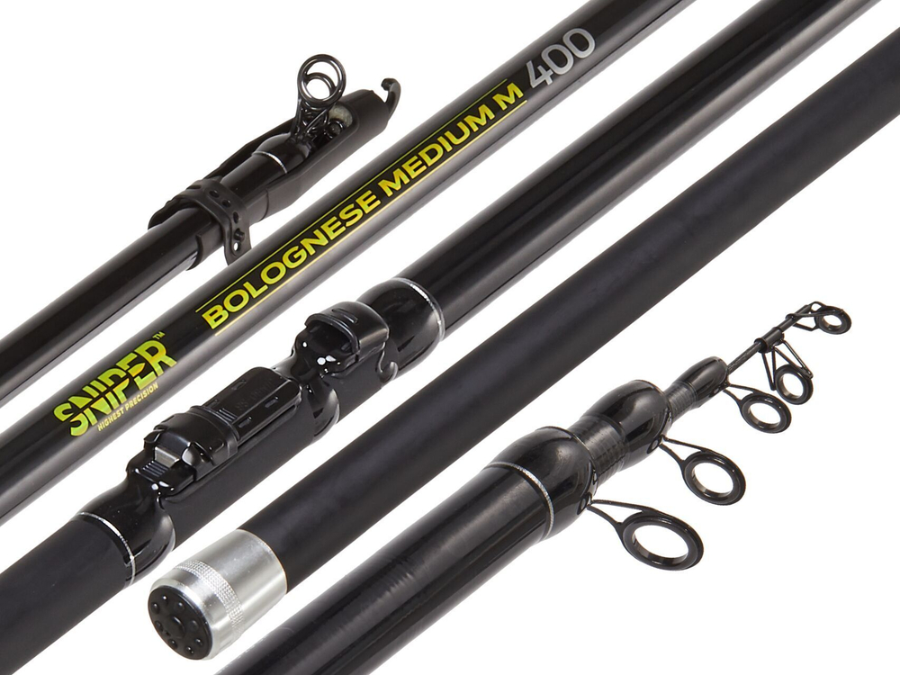 Удилище поплавочное с кольцами Salmo Sniper BOLOGNESE MEDIUM M 4.00