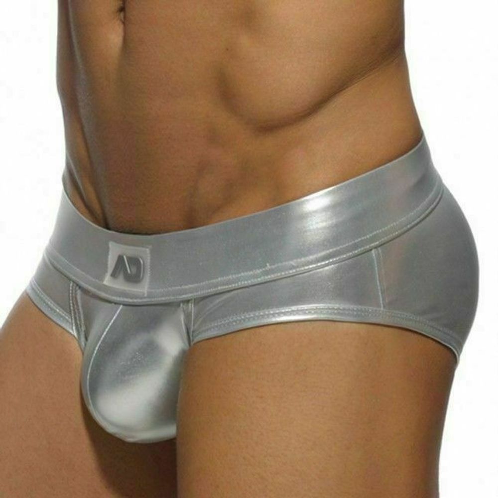 Трусы мужские слипы серые ADDICTED