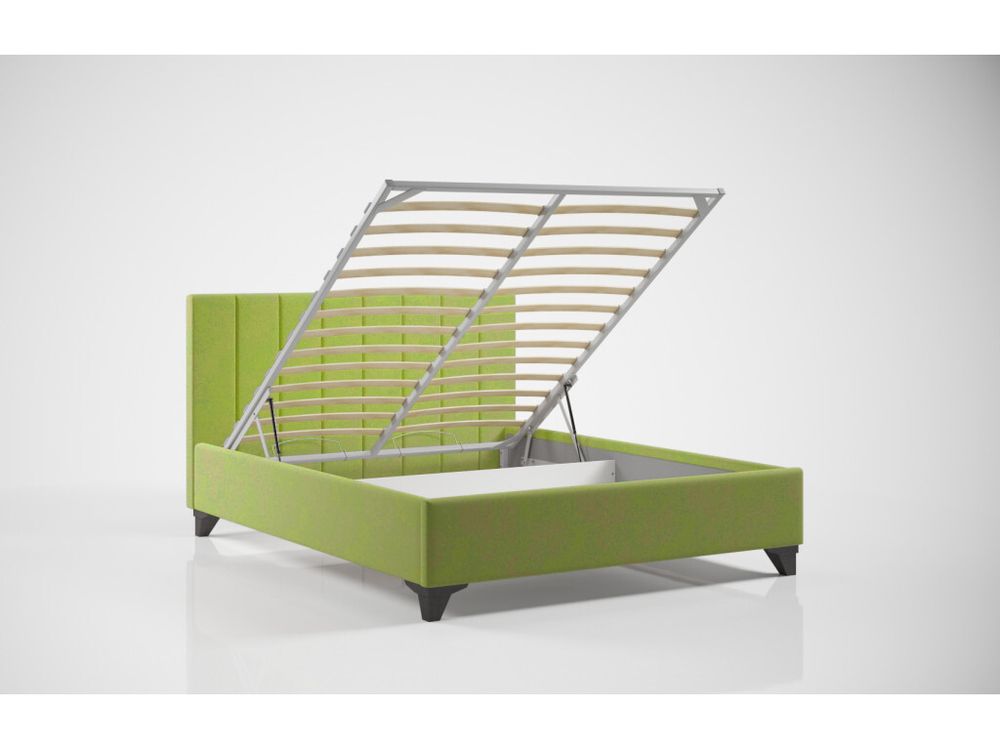 Кровать Оливия Рогожка green зеленый