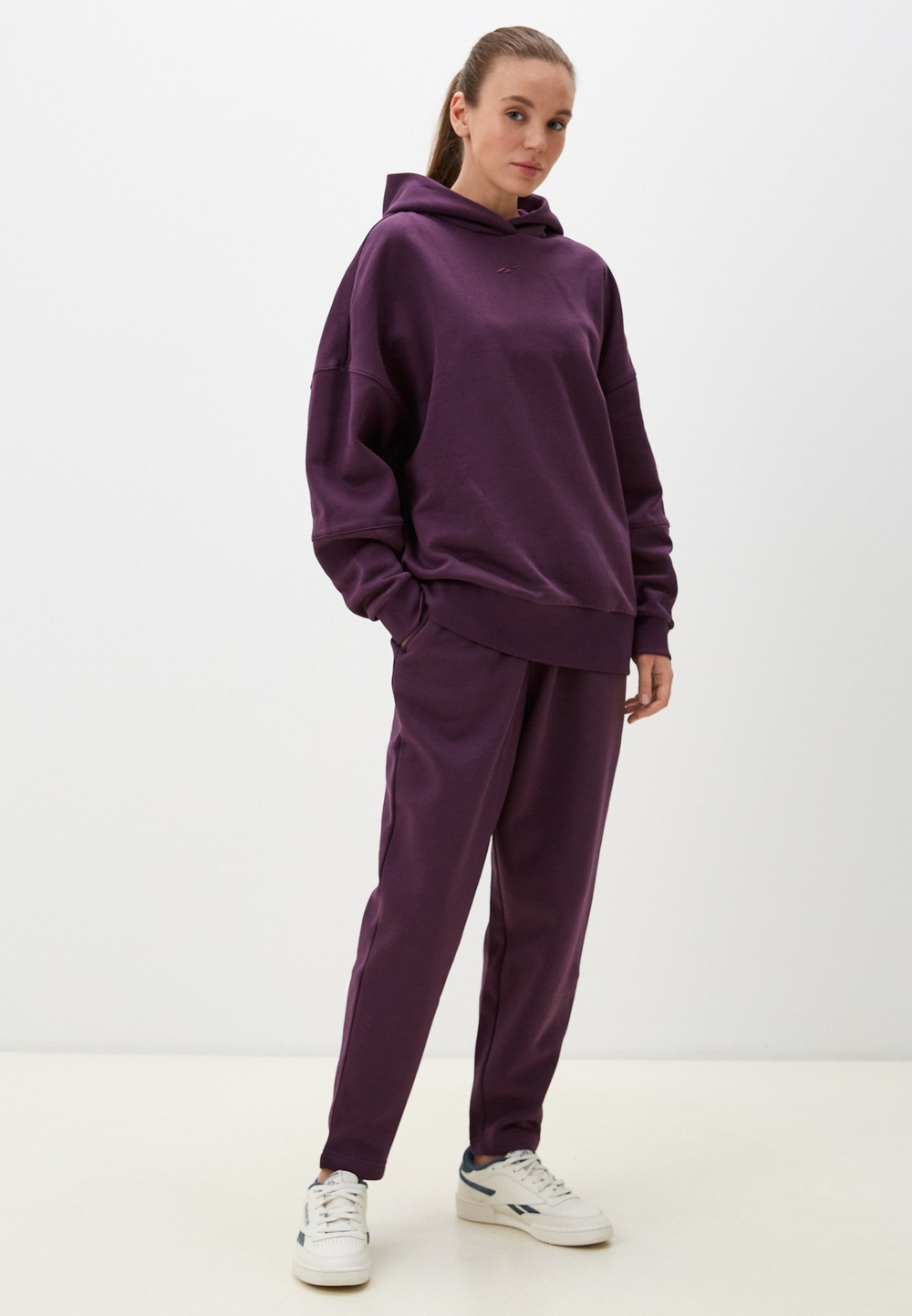 Толстовка женская REEBOK LUX OVERSIZED HOODIE