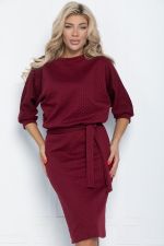 Платье Легкое настроение (бордовое) П11445 LT Collection