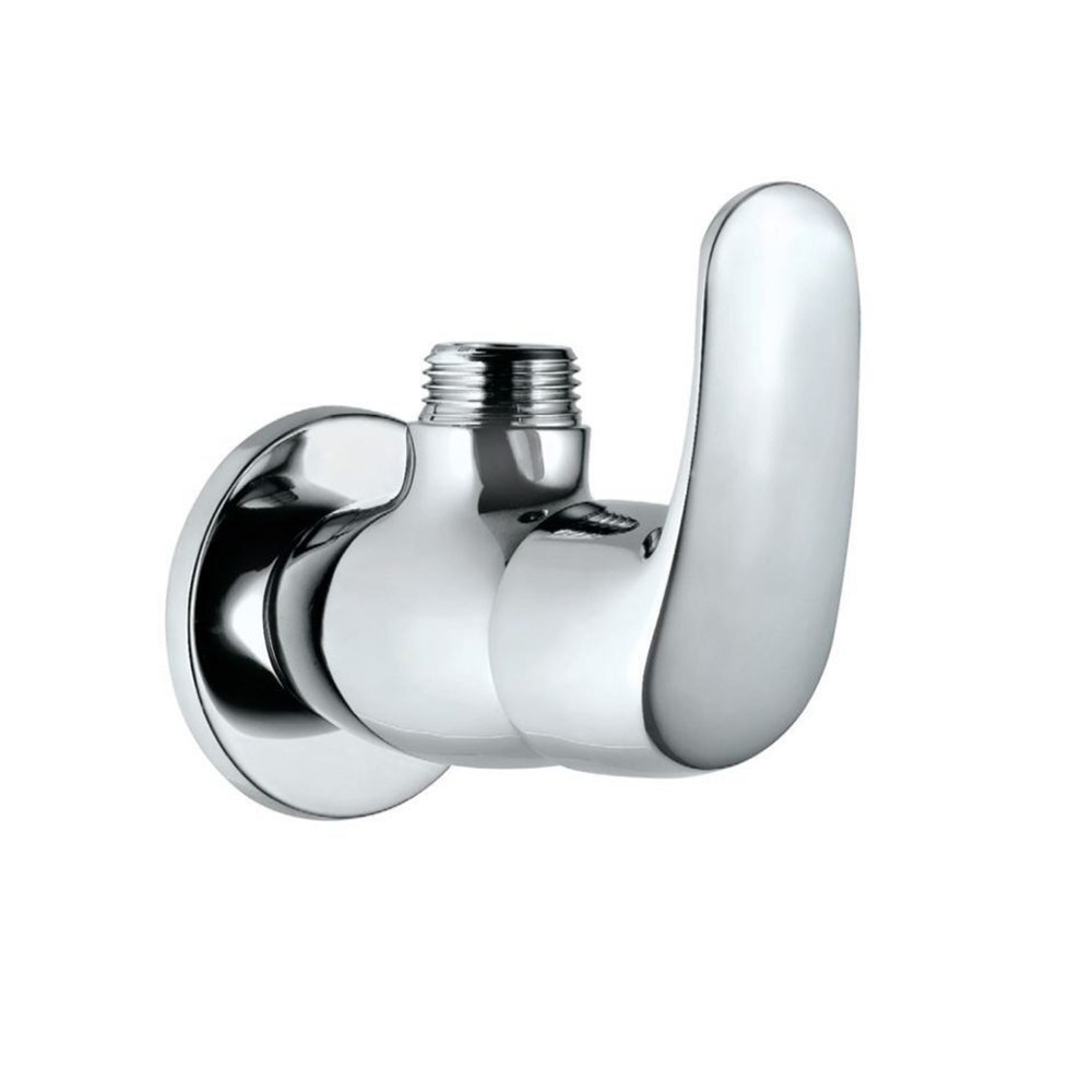 Вентиль угловой с фланцем EKO-CHR-33053