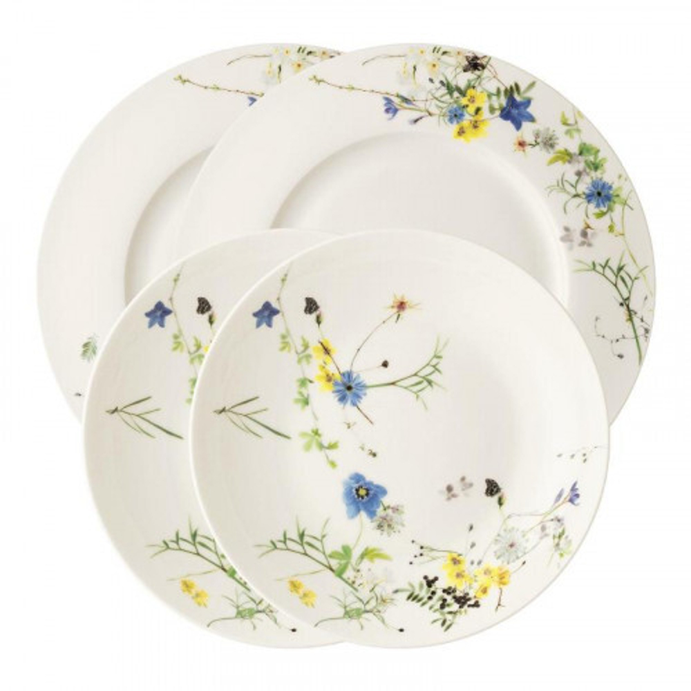 Столовый сервиз Rosenthal Brillance Fleurs des Alpes на 2 персоны 4 шт.