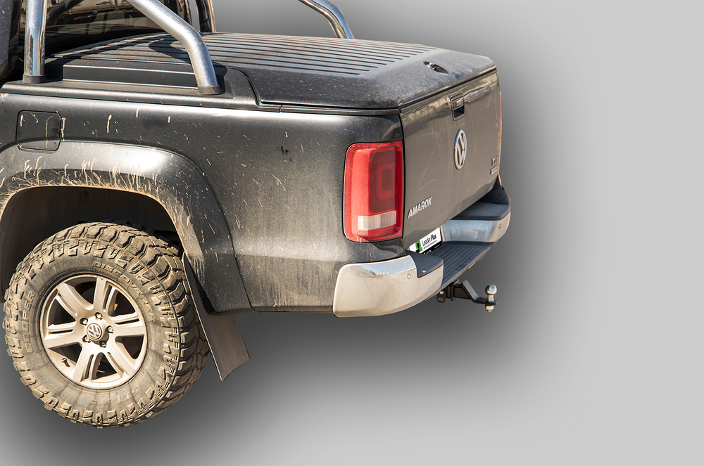 Фаркоп Лидер-Плюс для VOLKSWAGEN AMAROK (2HA) 2010- ( ШАР ВСТАВКА 50*50 ) с электрикой (Smart) и сертифкатом в комплекте арт.(V120-E)