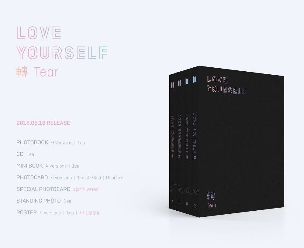 Альбом BTS - LOVE YOURSELF Tear