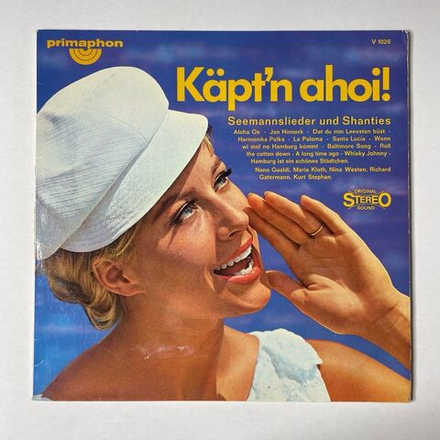 Винтажная виниловая пластинка LP Сборник Эстрады Kapt'n Ahoi (Germany 1970)