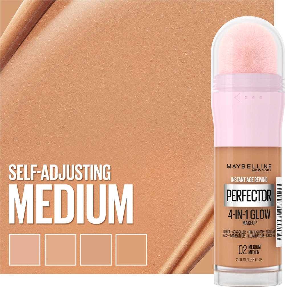 MAYBELLINE NEW YORK Instant Perfector 4-in-1 - Осветляющая основа для естественного вида, 20 ml
