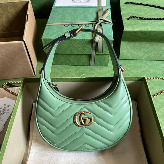 Gucci Marmont Half Moon Shaped Bag