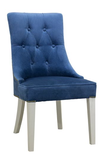 Стул "Давос" (дуб/тон 101/ткань Velvet Lux 29)