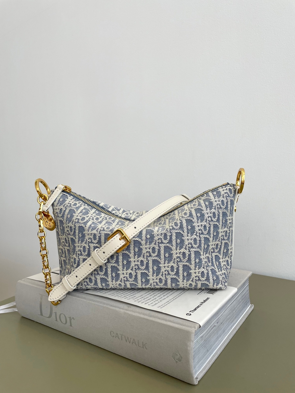 Christian Dior Diorstar Hobo Bag with Chain 22 cm