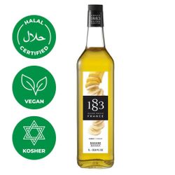 Сироп Банан 1л 1883 Maison Routin