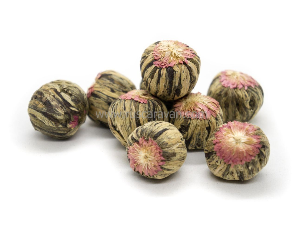 0829к Чай связанный "Цзинь Шань Тянь Хуа - Небесный цветок"