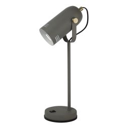 Настольный светильник ЭРА N-117-Е27-40W-GY серый
