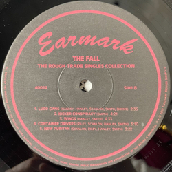 Винтажная виниловая пластинка LP The Fall The Rough Trade Singles Collection (Italy 2002)