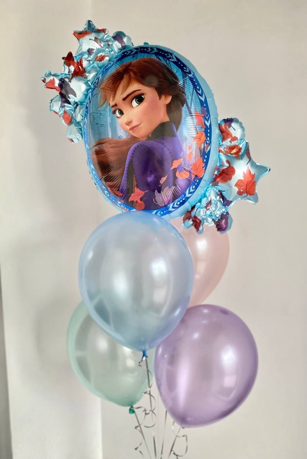 Воздушные шары для девочки Эльза, Холодное сердце, Зеркало №1391