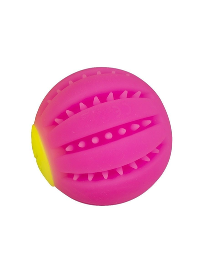 DUVO+ Игрушка для собак интерактивная Мяч светящийся, розовый, 6,3 см DUVO+ Игрушка для собак интерактивная Мяч светящийся, розовый, 6,3 см
