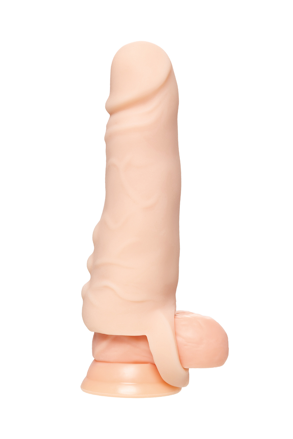 Насадка на пенис телесная (без упаковки) 16 см