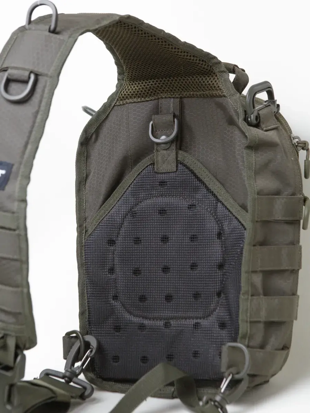 Тактический Рюкзак-сумка GONGTEX однолямочный Олива