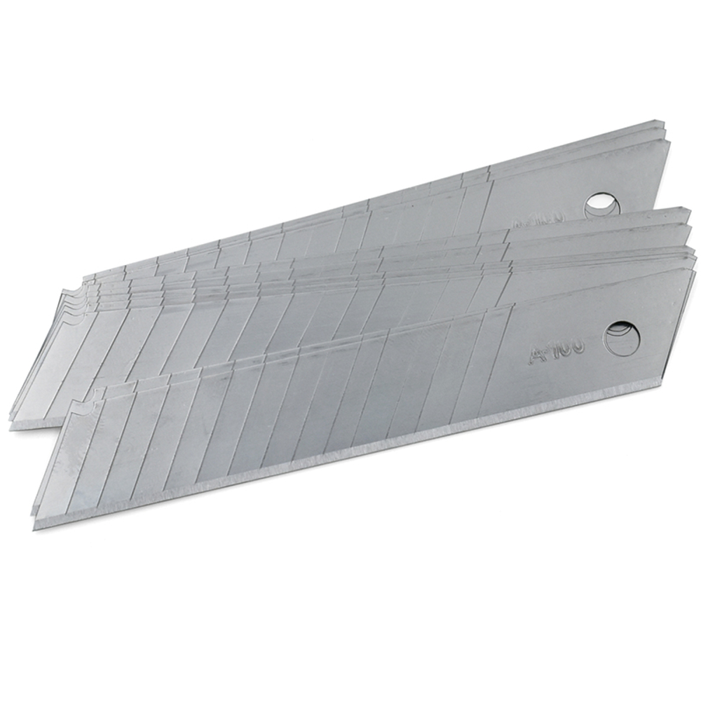 Лезвия запасные BASY для канцелярских ножей, 18 мм (10 шт/упак)