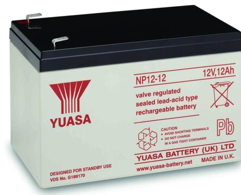 Аккумулятор YUASA NP12-12