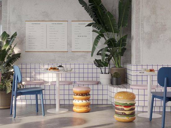 Стул saga, синий