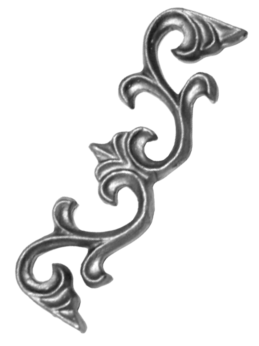 Кованая накладка 195х60 мм, 1шт.