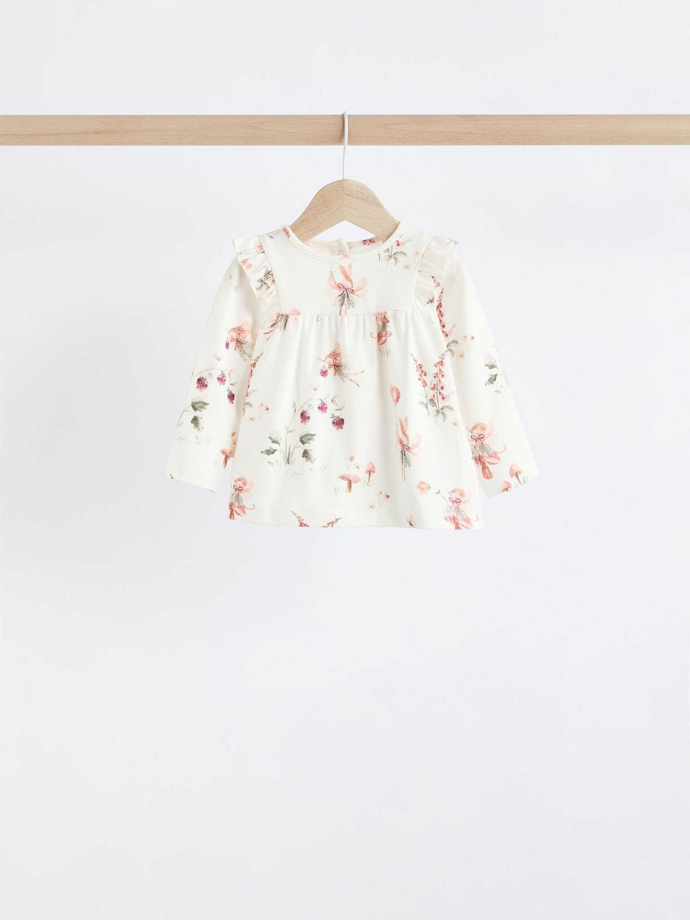 Лонгслив и легинсы в комплекте для малышей Next Q94-941, Розовый