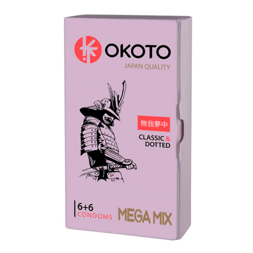 Презервативы Sitabella Okoto MegaMIX 12шт