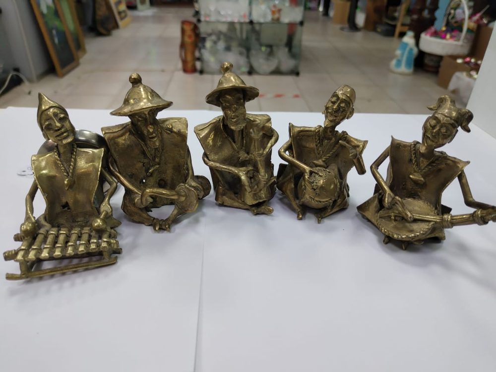 Китайские музыканты. бронза