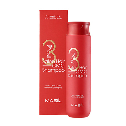 Masil 3 Salon Hair CMC Shampoo восстанавливающий шампунь с аминокислотами