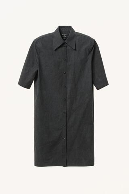 ZARA X WILLY CHAVARRIA ПЛАТЬЕ-РУБАШКА, ЧЕРНЫЙ