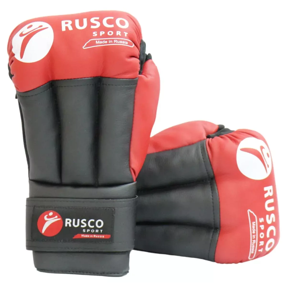 Перчатки для Рукопашного боя Rusco Sport Черные